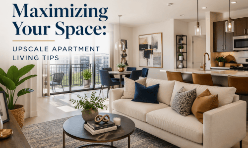 maximizing your space in an upscale apartment
